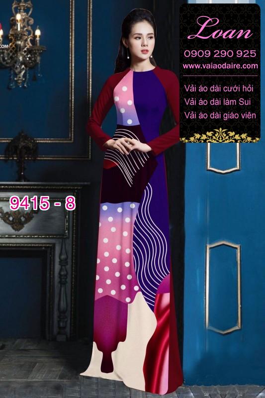 Vải áo dài lập thể