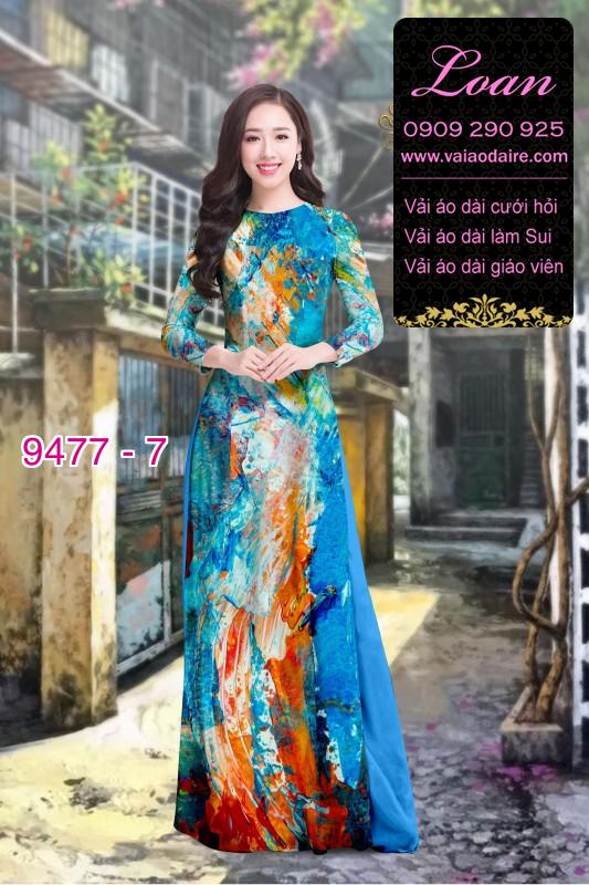Vải áo dài lập thể