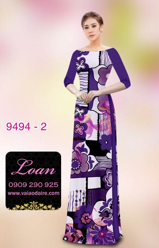 Vải áo dài lập thể