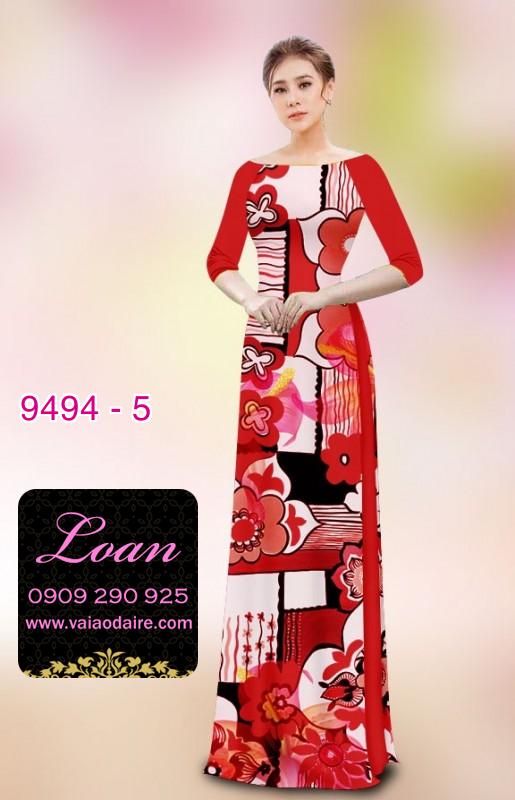 Vải áo dài lập thể