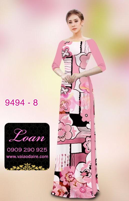 Vải áo dài lập thể
