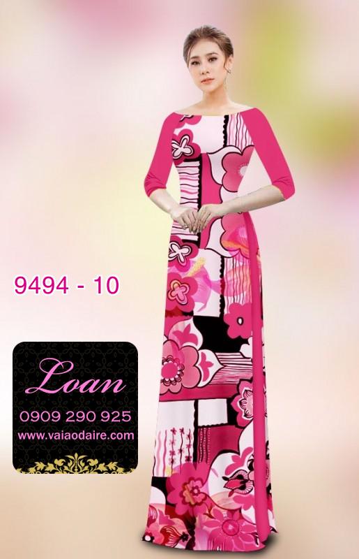 Vải áo dài lập thể