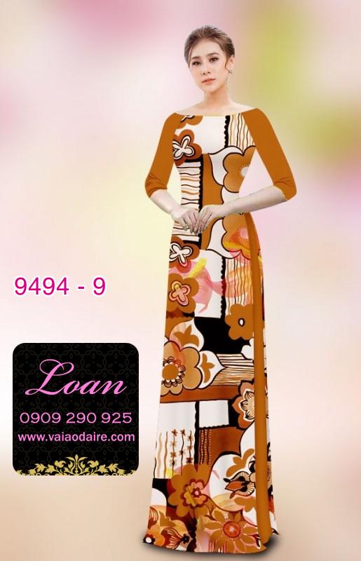 Vải áo dài lập thể