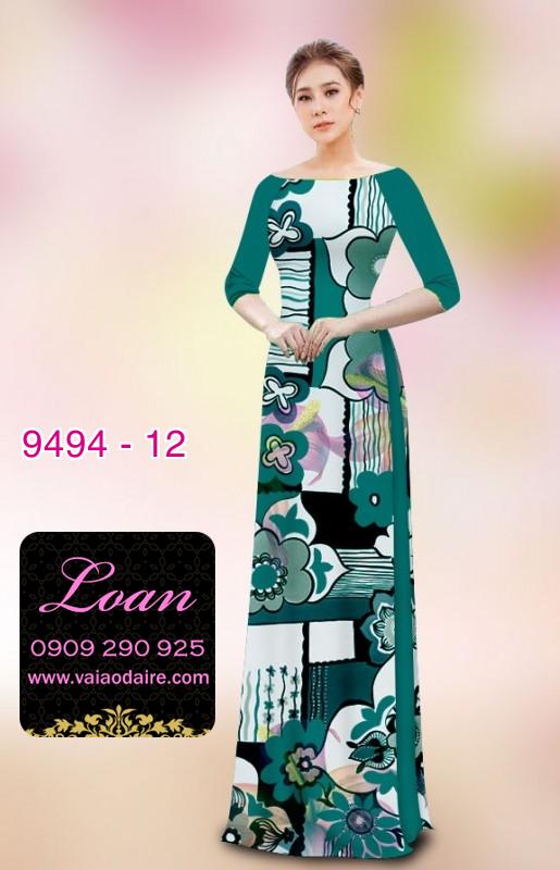 Vải áo dài lập thể