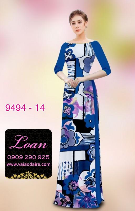 Vải áo dài lập thể