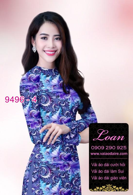 Vải áo dài lập thể