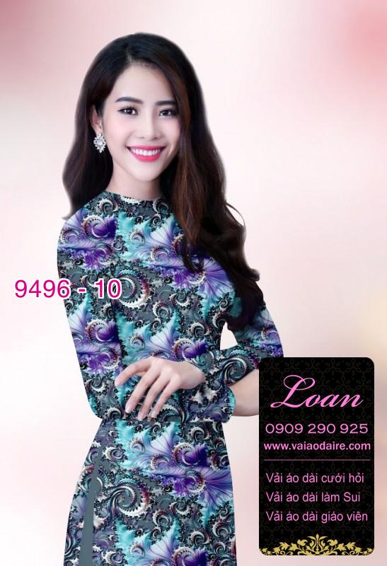 Vải áo dài lập thể