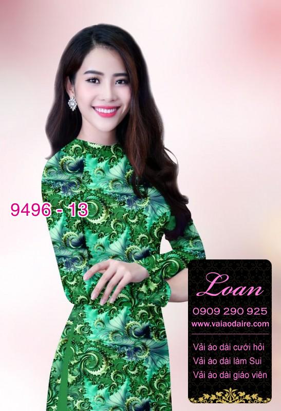 Vải áo dài lập thể
