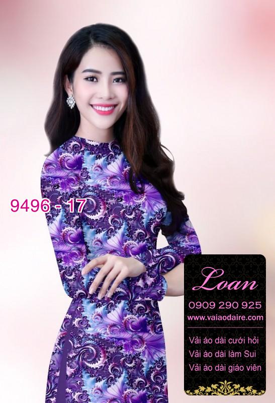 Vải áo dài lập thể
