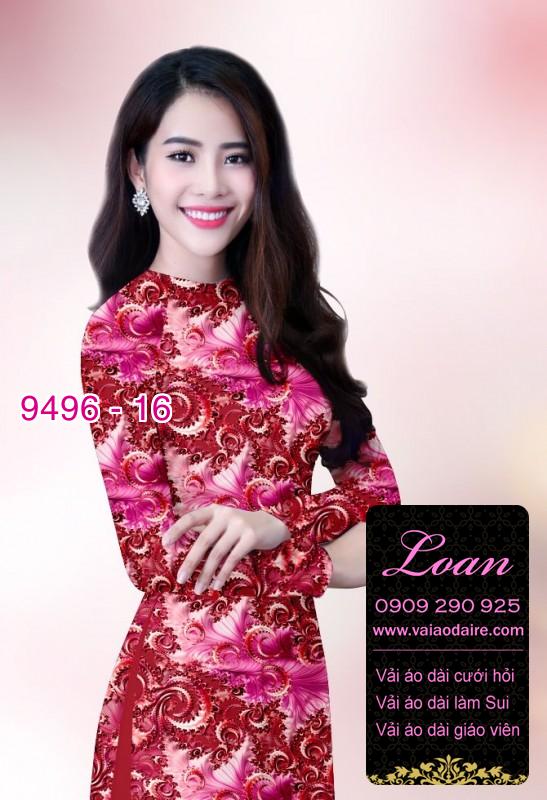 Vải áo dài lập thể