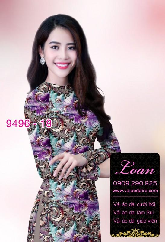 Vải áo dài lập thể