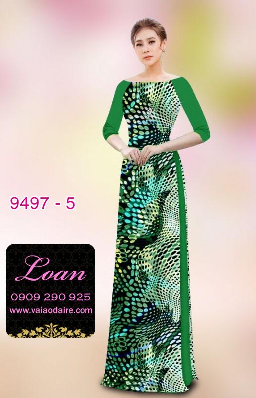 Vải áo dài lập thể