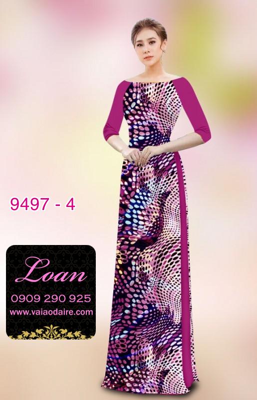 Vải áo dài lập thể