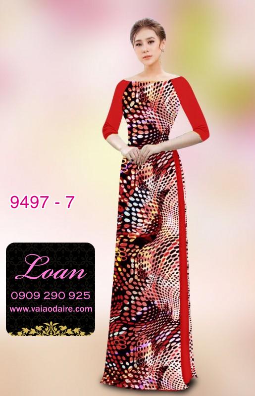 Vải áo dài lập thể