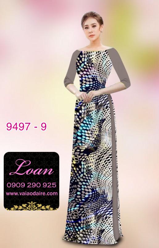 Vải áo dài lập thể