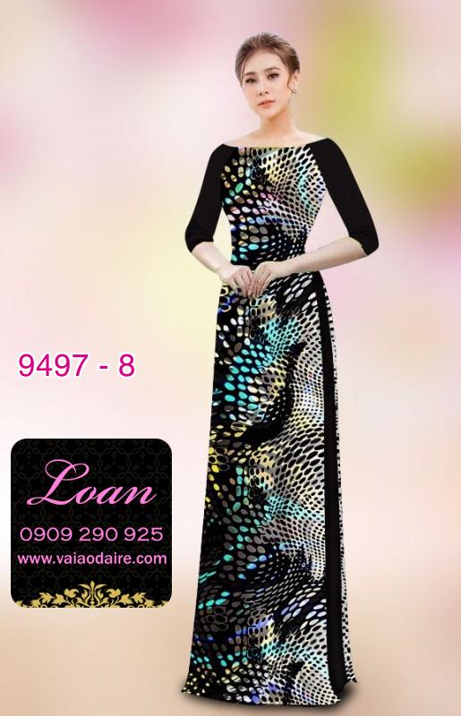 Vải áo dài lập thể