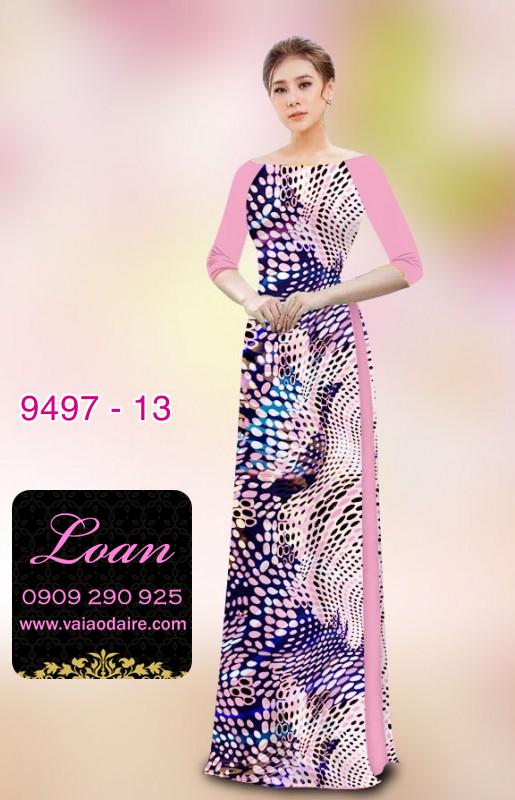 Vải áo dài lập thể