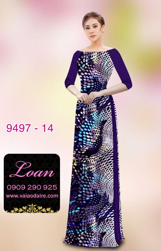 Vải áo dài lập thể