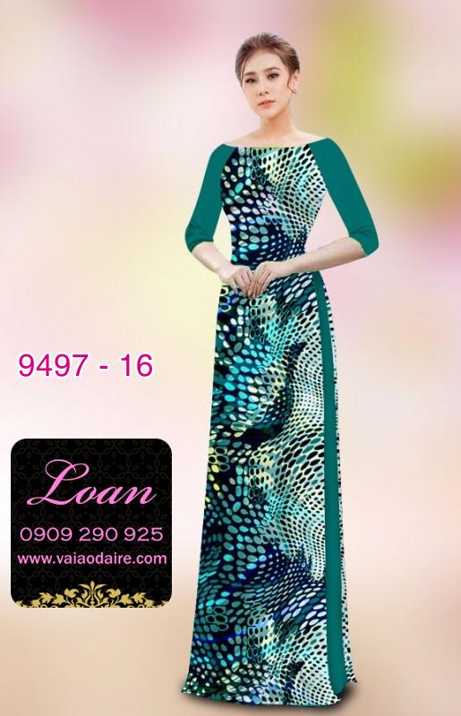 Vải áo dài lập thể