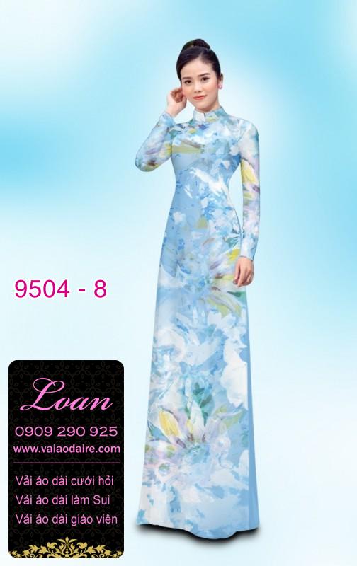 Vải áo dài lập thể