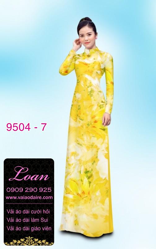 Vải áo dài lập thể