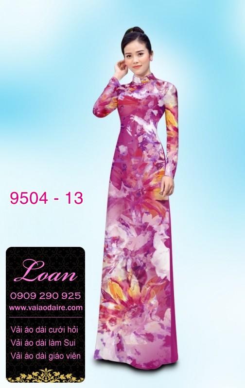Vải áo dài lập thể