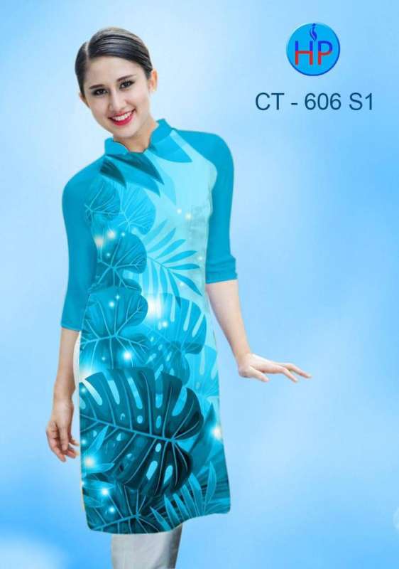 Vải áo dài Cách Tân chiếc lá Vải áo dài Cách Tân chiếc lá