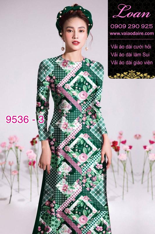 Vải áo dài lập thể