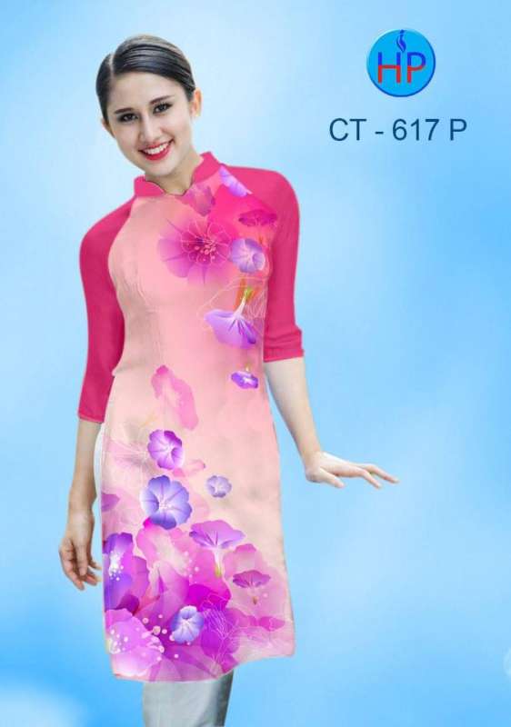 Vải áo dài Cách Tân hoa mờ