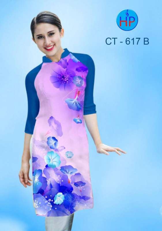 Vải áo dài Cách Tân hoa mờ