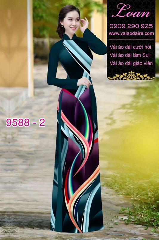 Vải áo dài lập thể