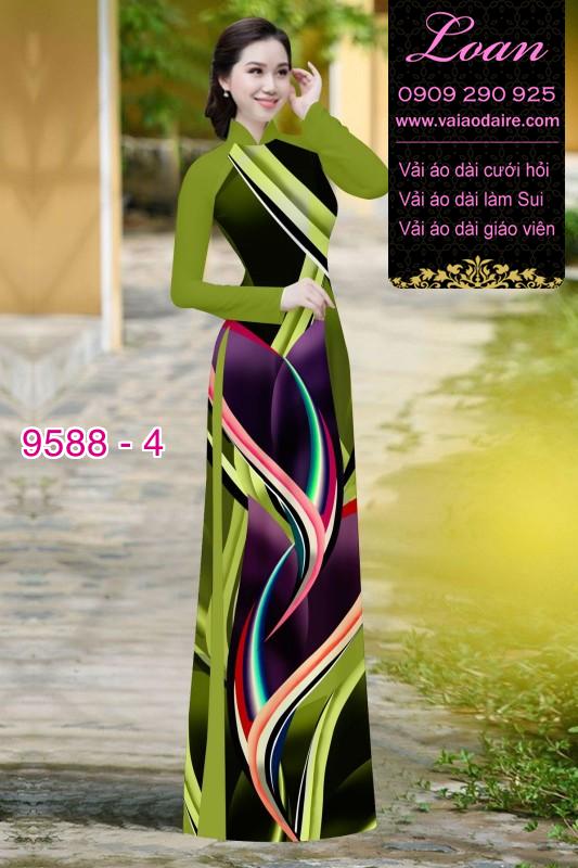 Vải áo dài lập thể
