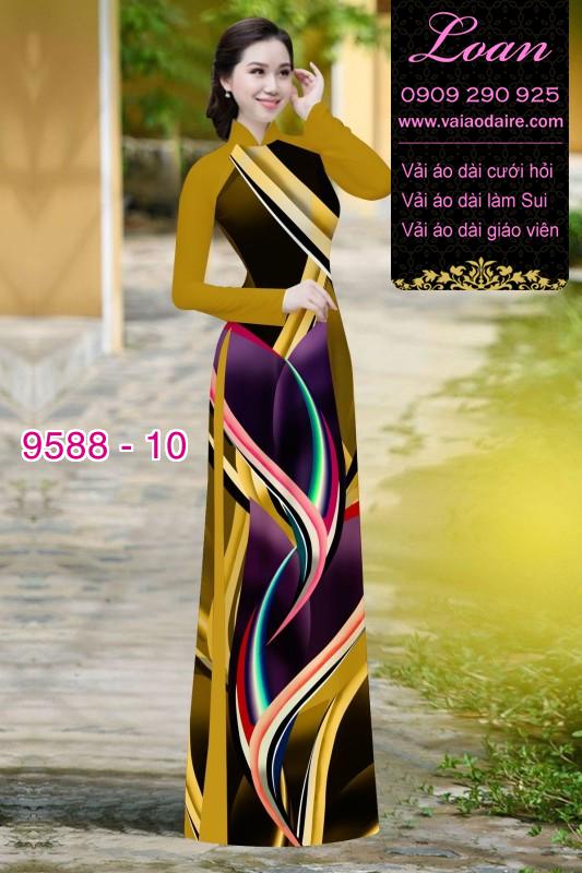 Vải áo dài lập thể