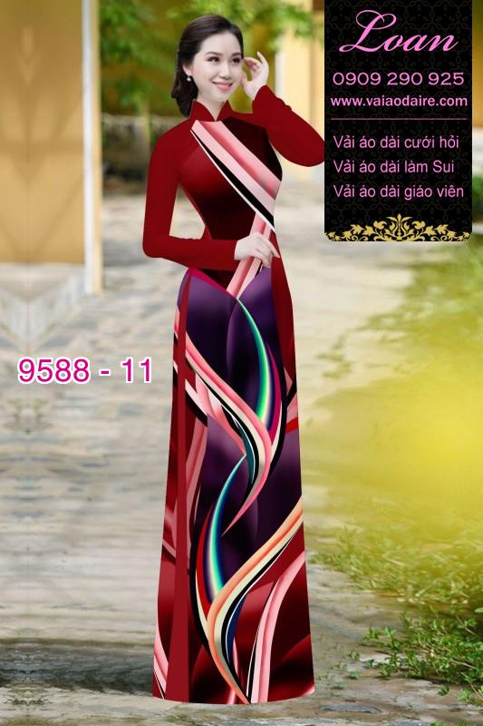 Vải áo dài lập thể