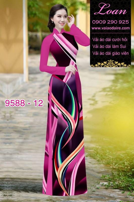 Vải áo dài lập thể