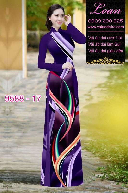 Vải áo dài lập thể