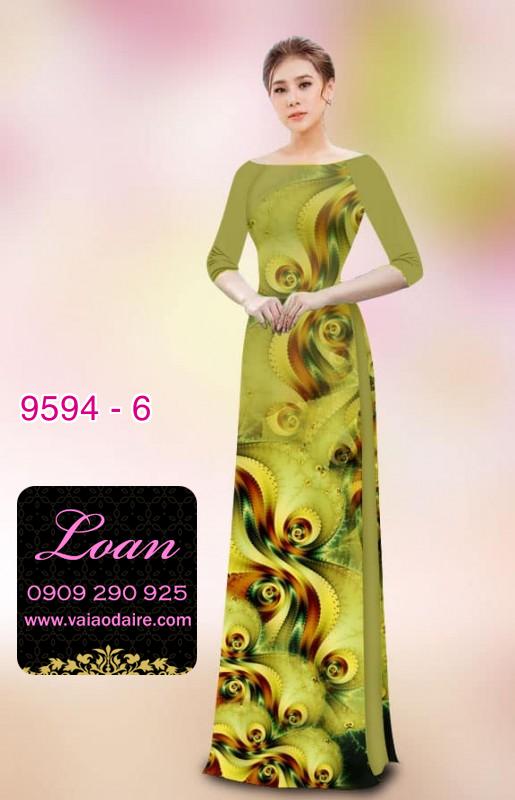 Vải áo dài lập thể