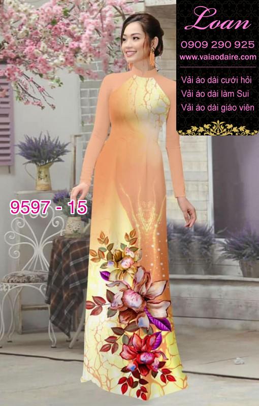 Vải áo dài lập thể