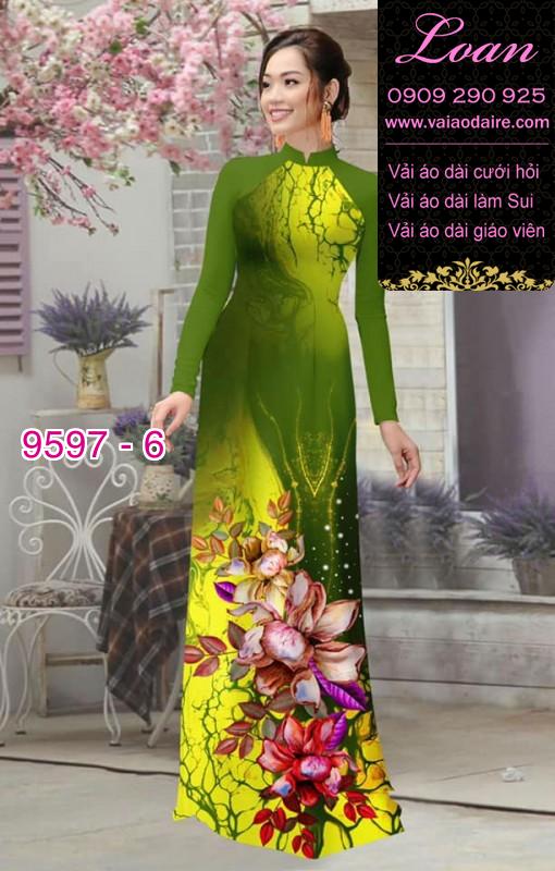 Vải áo dài lập thể