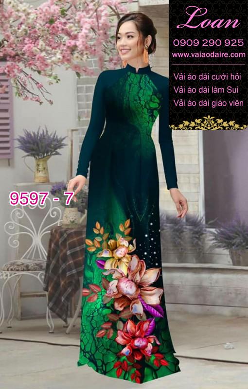 Vải áo dài lập thể