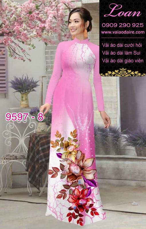 Vải áo dài lập thể