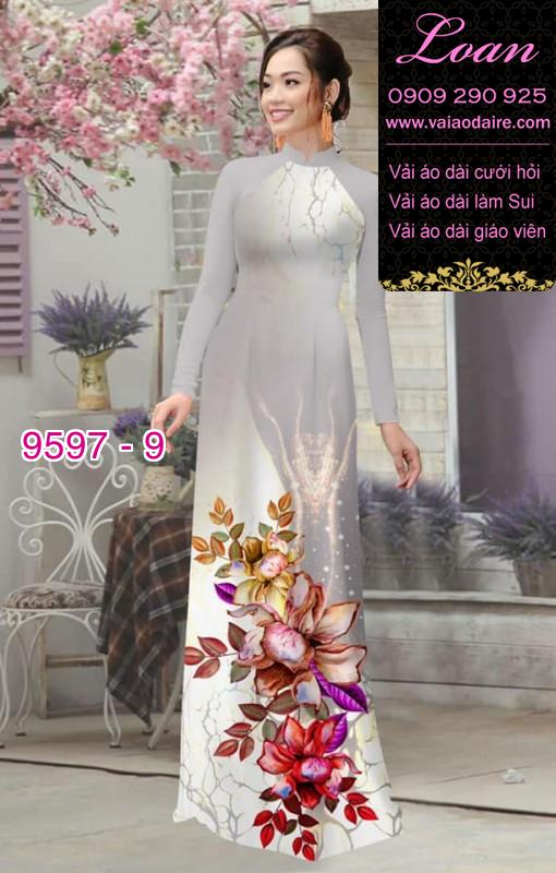 Vải áo dài lập thể