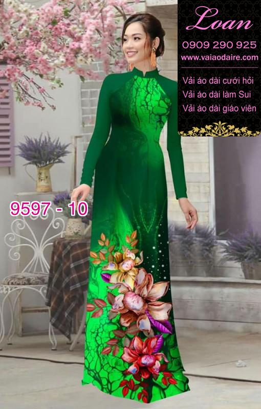 Vải áo dài lập thể