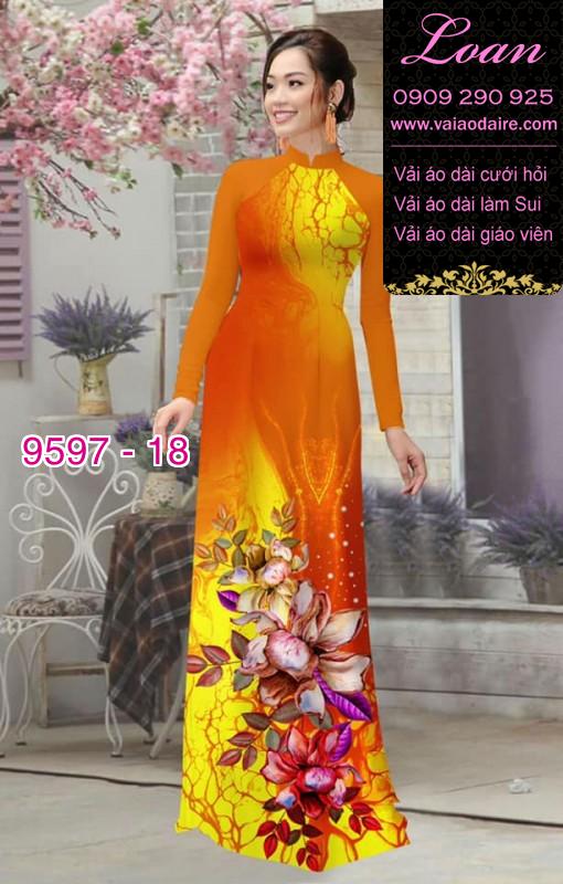 Vải áo dài lập thể