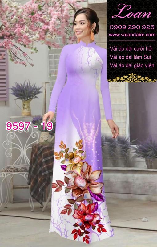 Vải áo dài lập thể