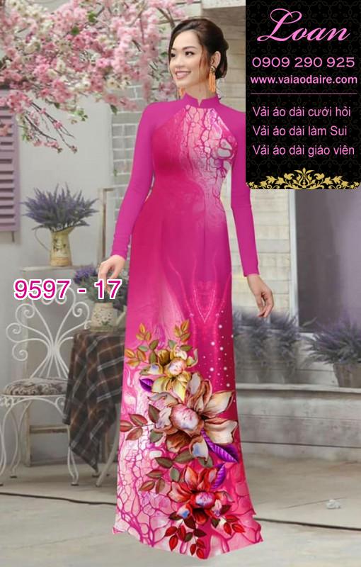 Vải áo dài lập thể