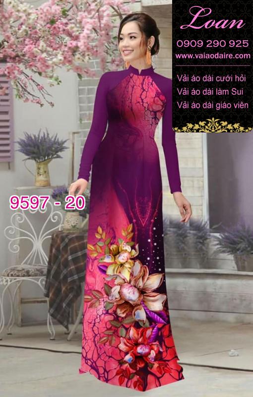 Vải áo dài lập thể