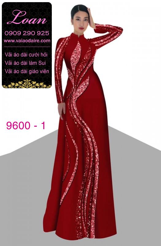 Vải áo dài hoa dây