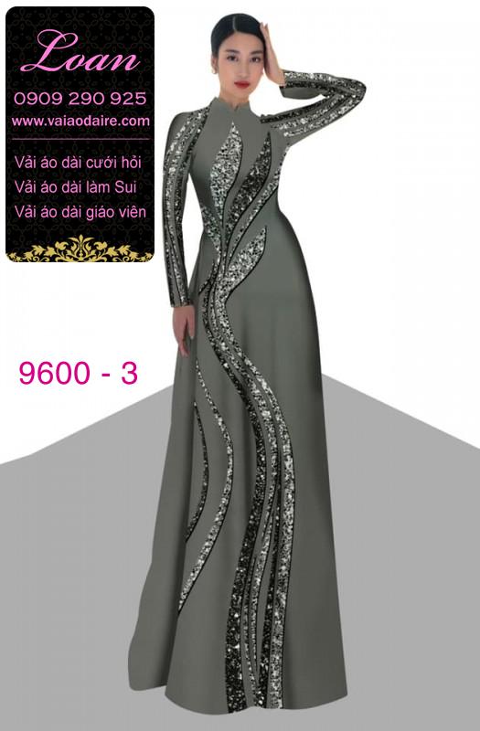 Vải áo dài hoa dây