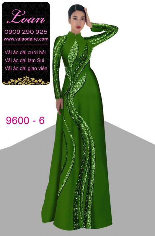 Vải áo dài hoa dây